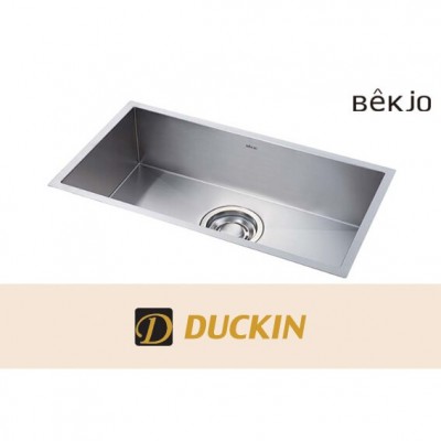 백조씽크 SQSR780 1.2T  백조 사각 싱크볼 악세사리+배수구 포함
