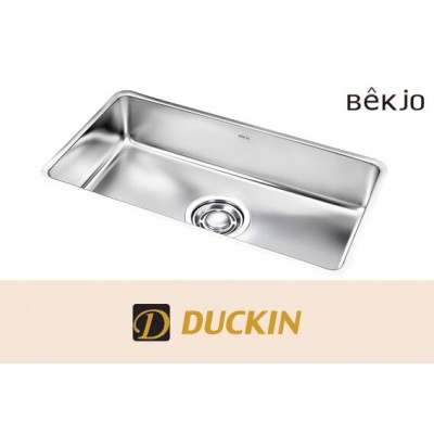 백조씽크 BJ840 사각 씽크볼 악세사리 배수구 포함 백조84 BJ-84
