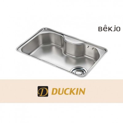 백조씽크 CEHBS850 악세사리+배수구 포함 엠보 코팅 싱크볼 CGES85