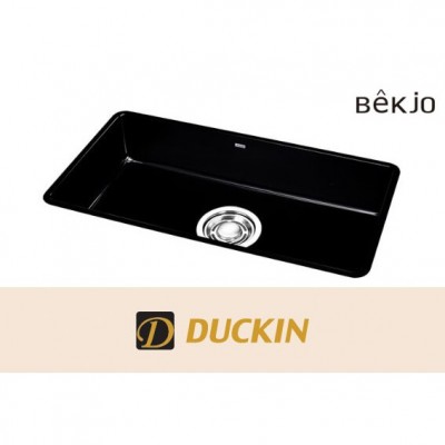 백조씽크 VGD860 에나멜860 블랙 싱크볼 악세사리+배수구 포함