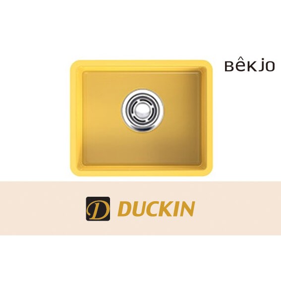 백조씽크 VGD540-18Y 에나멜540 옐로우 싱크볼 악세사리+배수구 포함