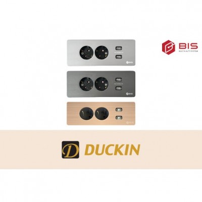 비아이에스(BIS) BID-2002F 플랫 매립형 빌트인 콘센트 2구