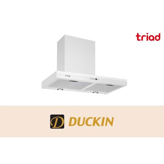 트라이애드 T212-60TW 화이트 침니형 후드 600용